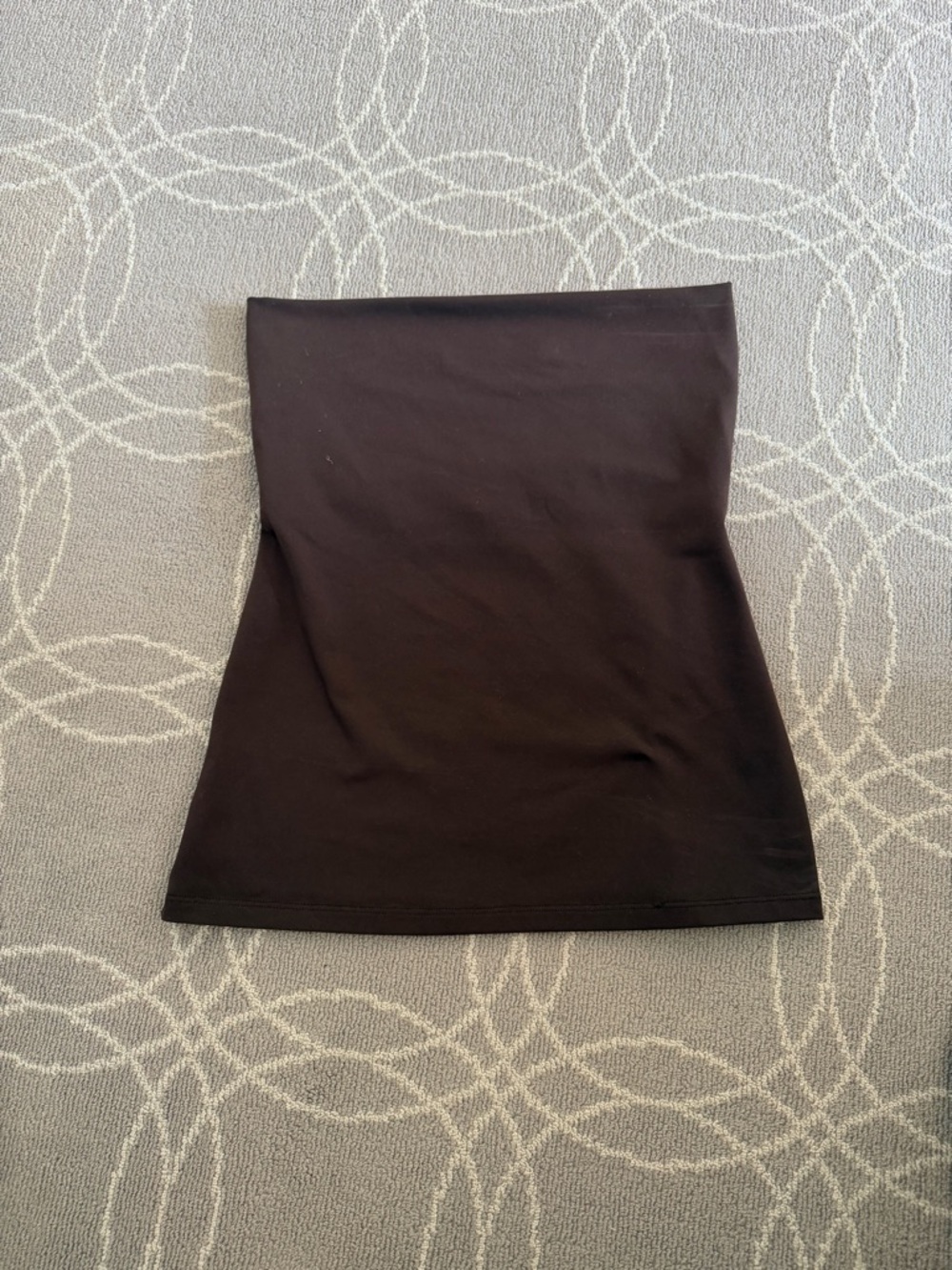 Brown Strapless Tube Top